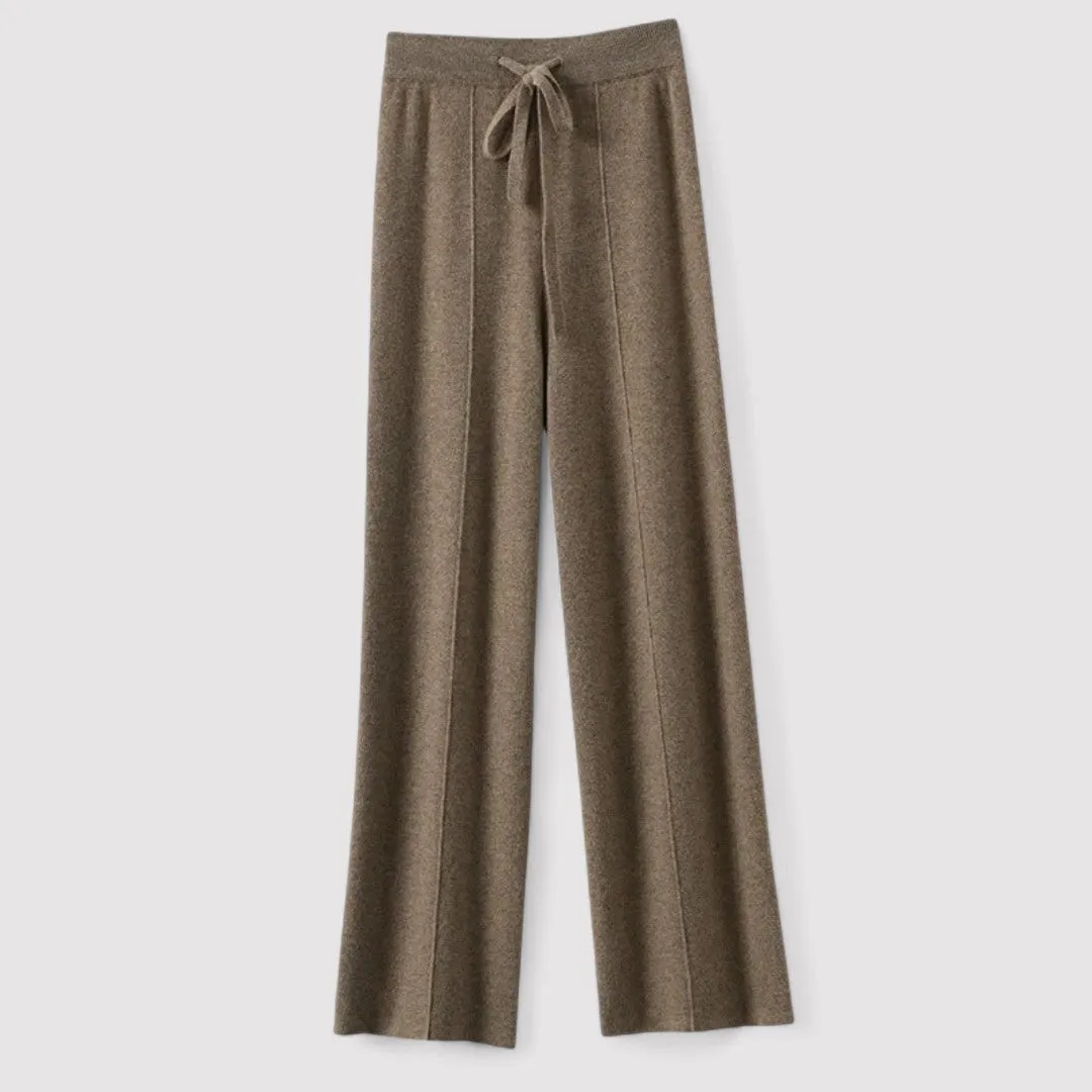 Ancien | Women's Luxurious Cashmere Soft Knit Trousers