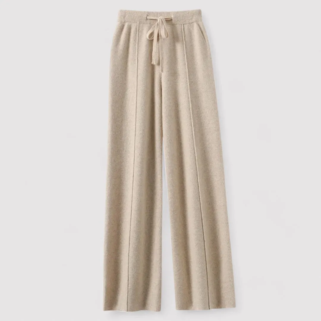 Ancien | Women's Luxurious Cashmere Soft Knit Trousers