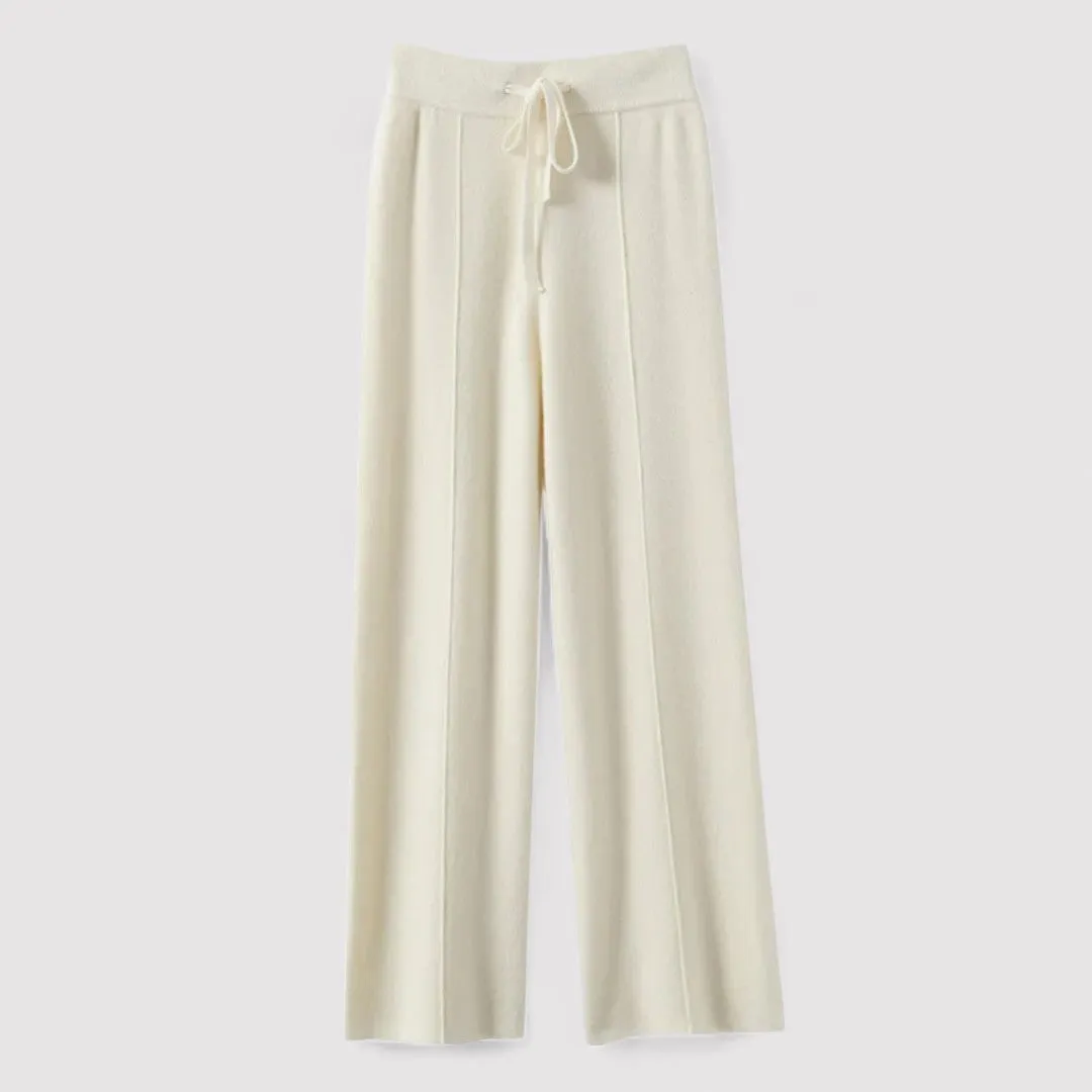 Ancien | Women's Luxurious Cashmere Soft Knit Trousers