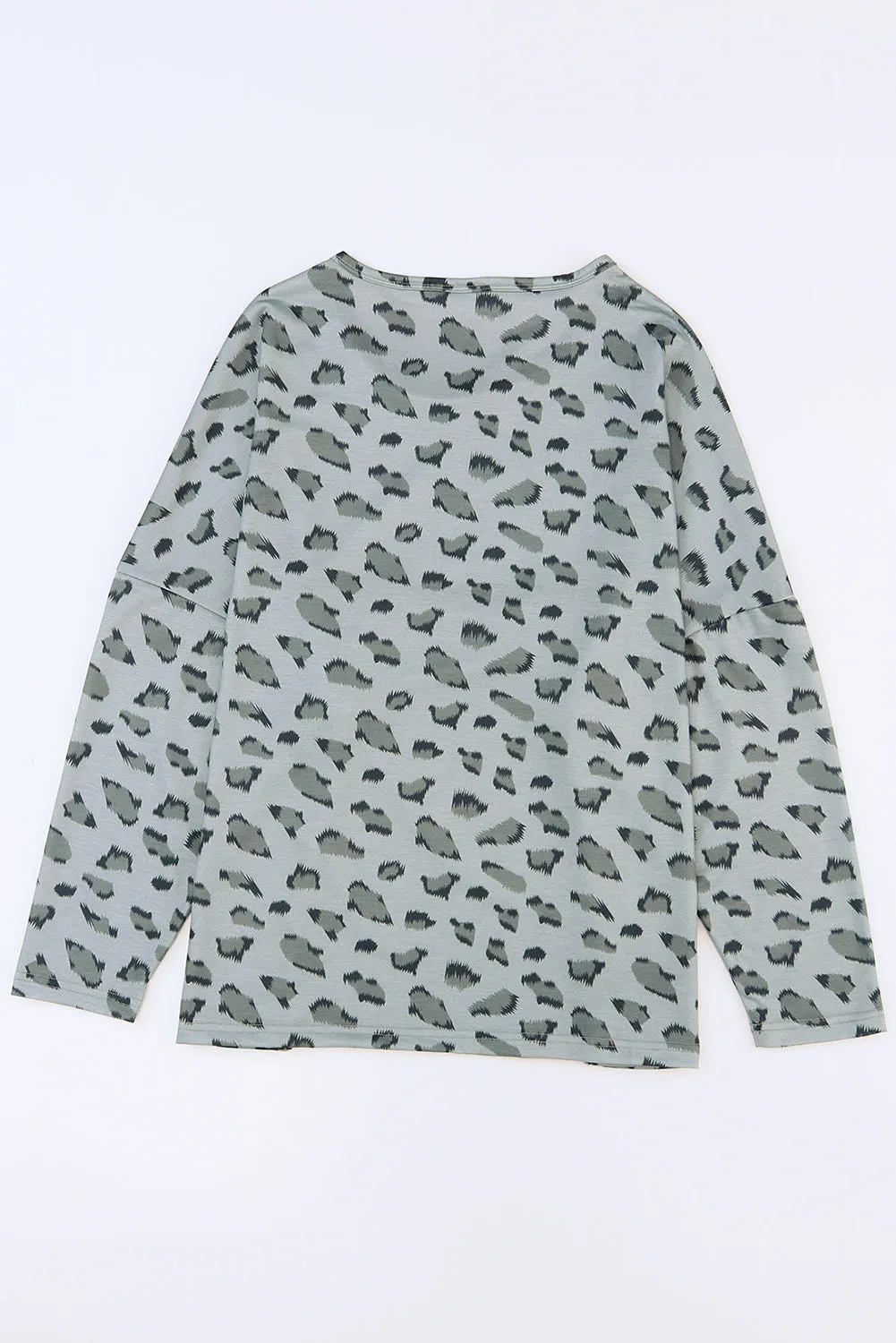 Animal Loose Long Sleeve Top