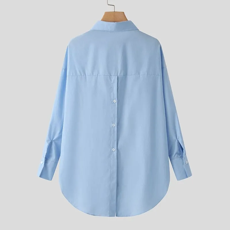 As Above Button Up Oversized Shirt