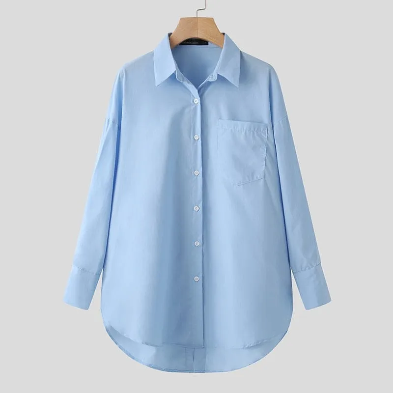 As Above Button Up Oversized Shirt