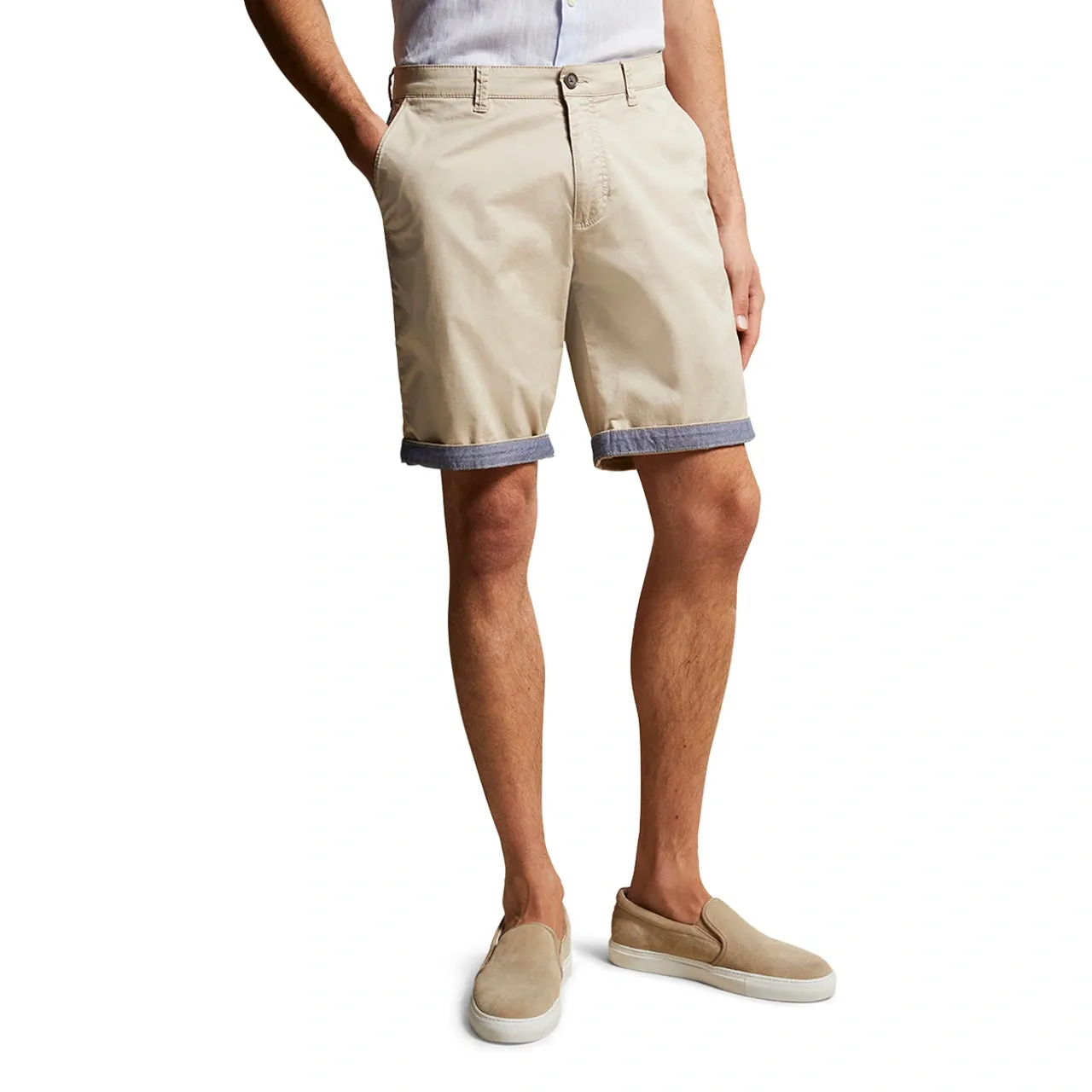 Bugatti - Casual Chino Shorts, Beige