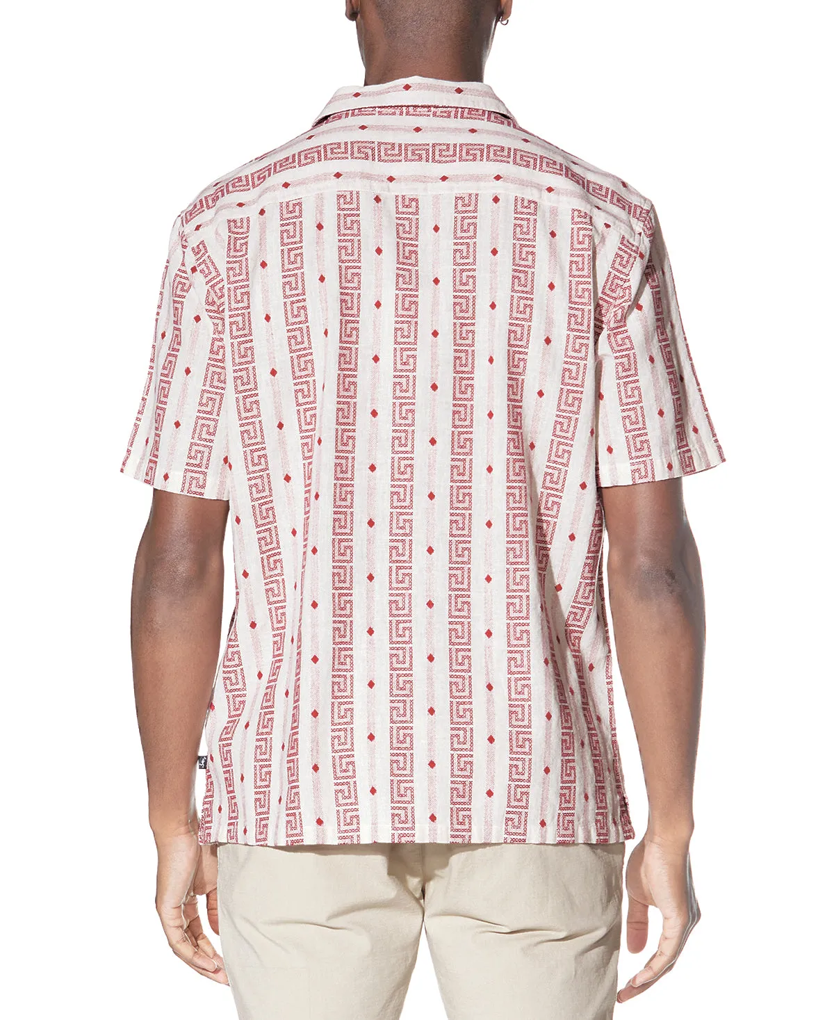 Castro Relaxed Fit Resort Shirt (Cardinal Red)