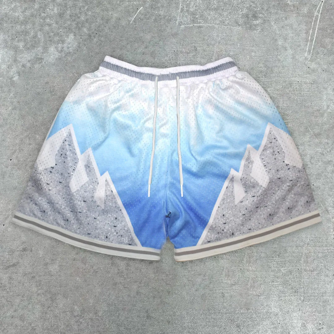 Casual Gradient Sports Shorts