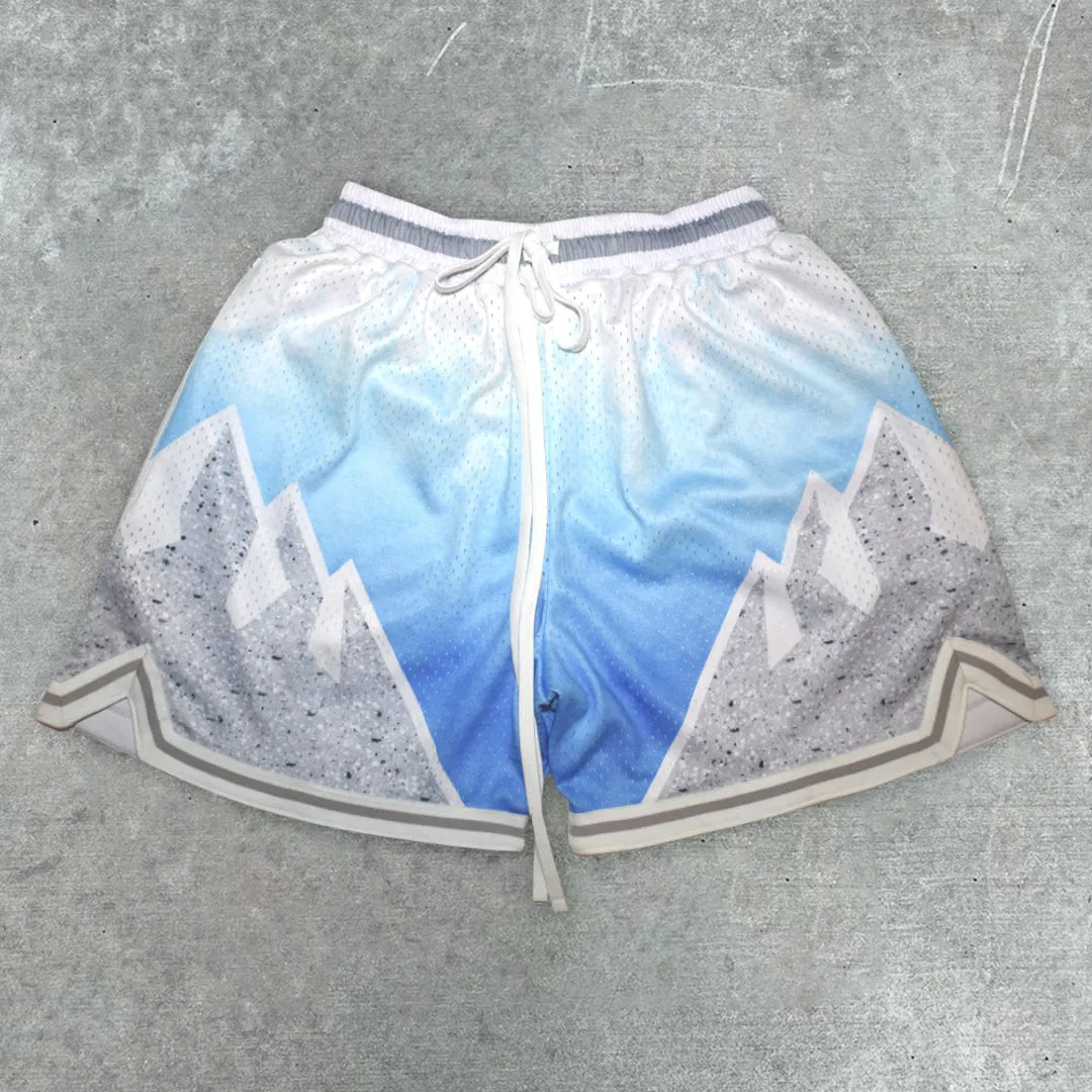 Casual Gradient Sports Shorts