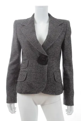 Dolce & Gabbana Alpaca-Wool Tailored Blazer