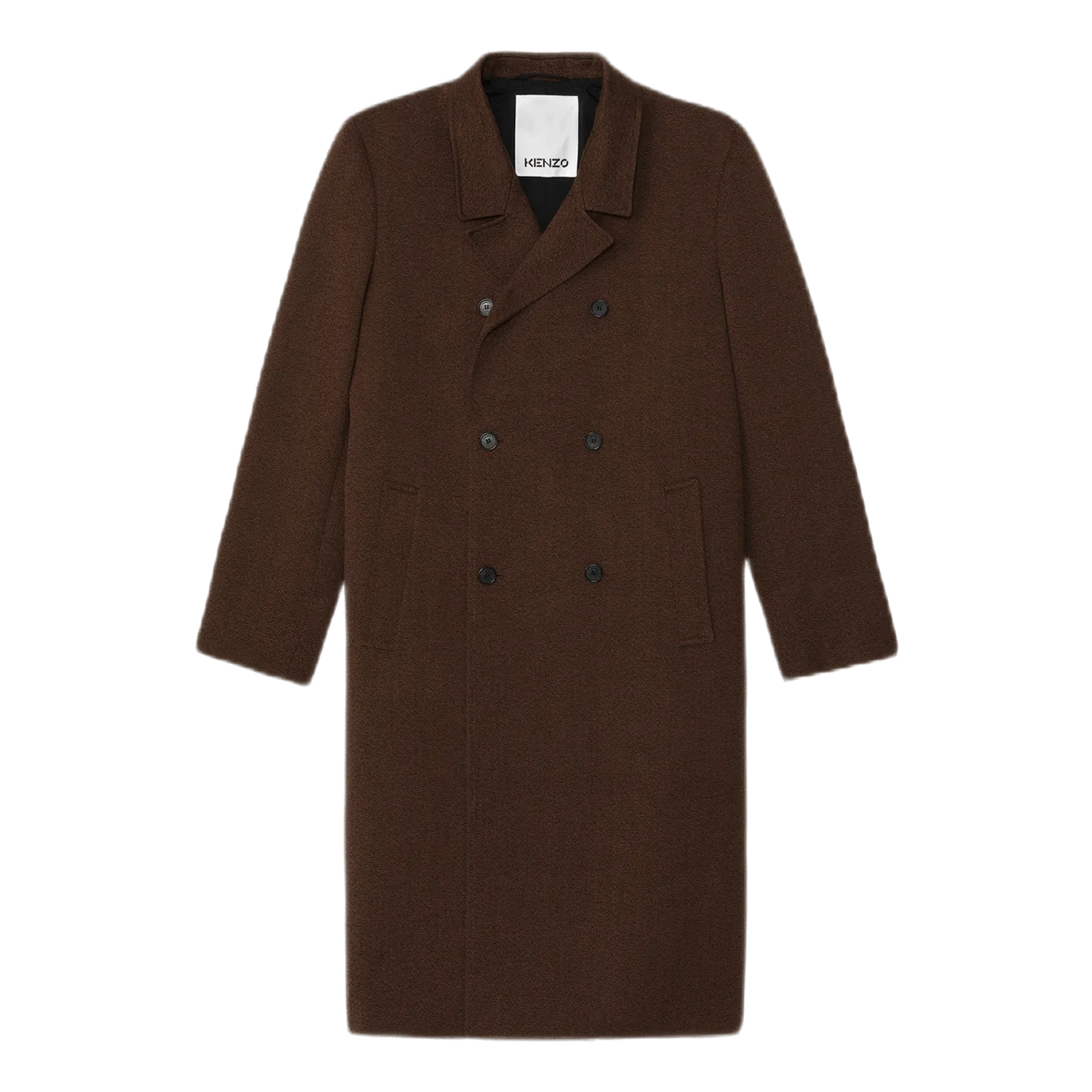 Double Breasted Coat Brown