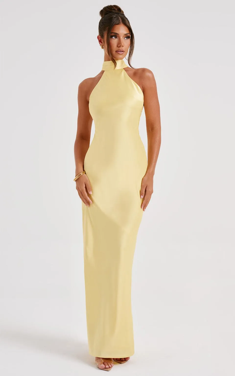 Etta Maxi Dress - Lemon