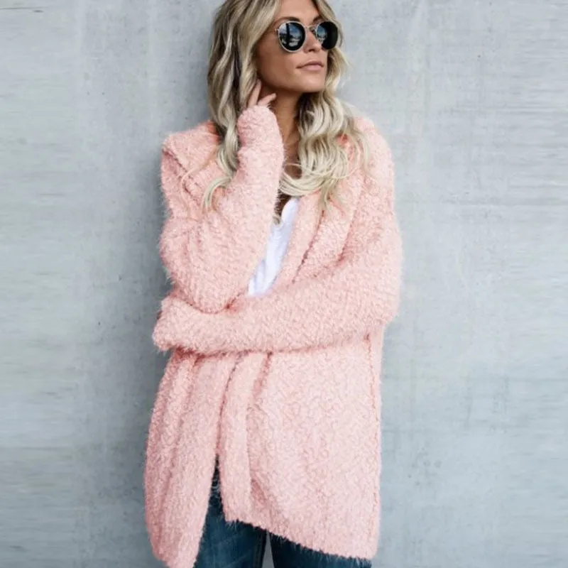 Fashion Hooded Cardigan Jacket Jacket Women