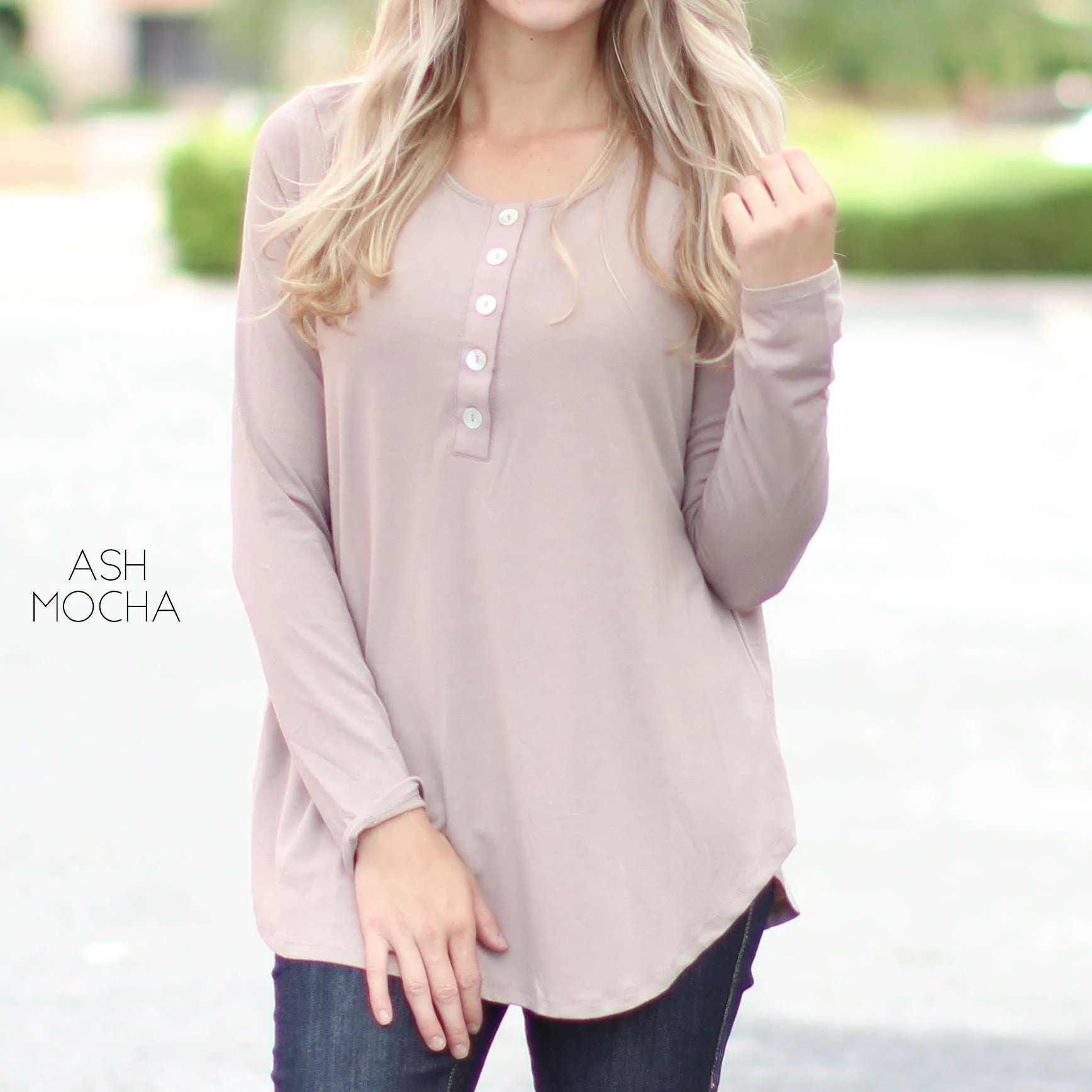 Flowy Button Top | S-XL