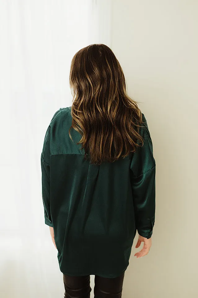 Flowy Satin Blouse