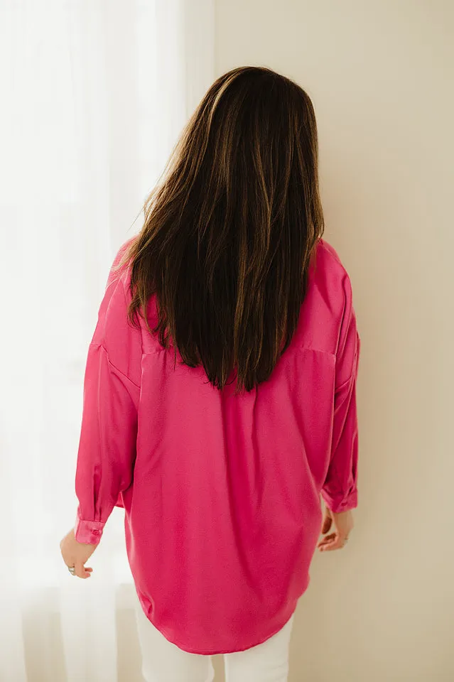 Flowy Satin Blouse