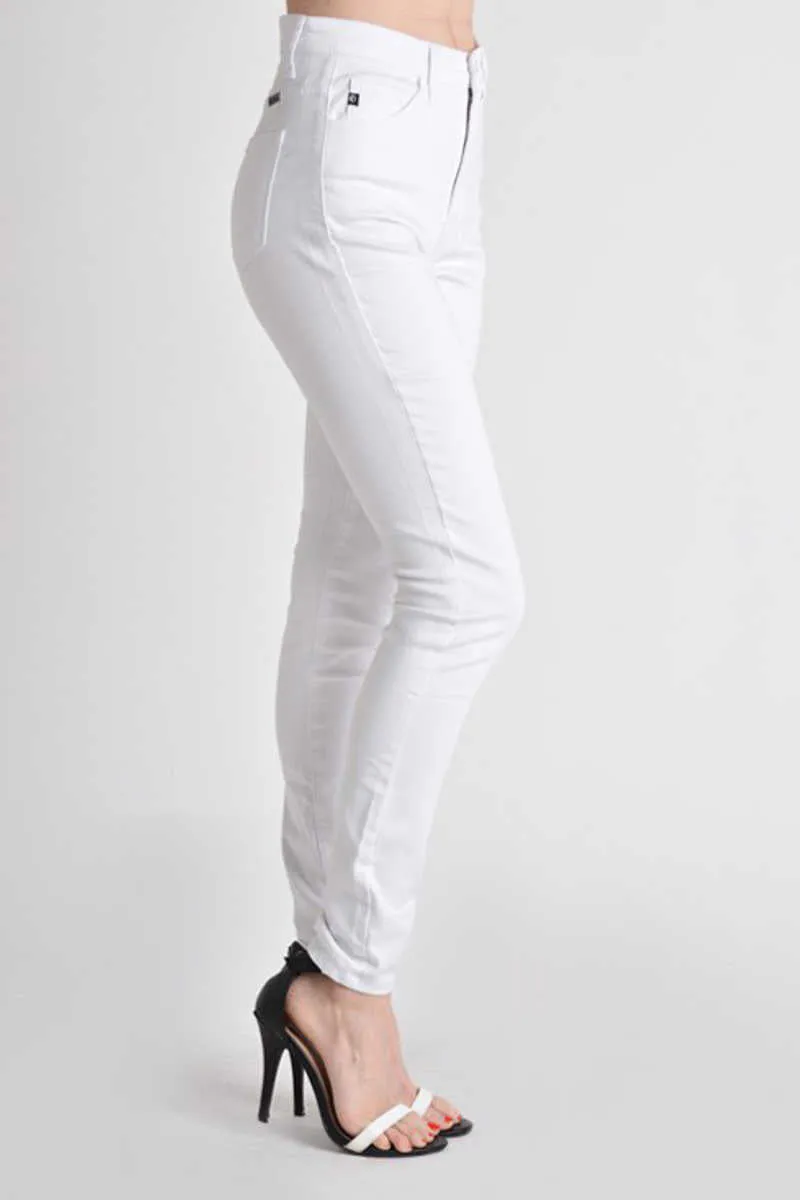 From The Ground Up - White Skinny Jeans