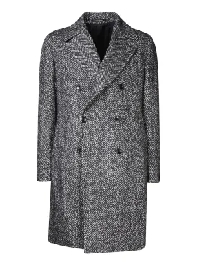 Herringbone Bicolor Coat