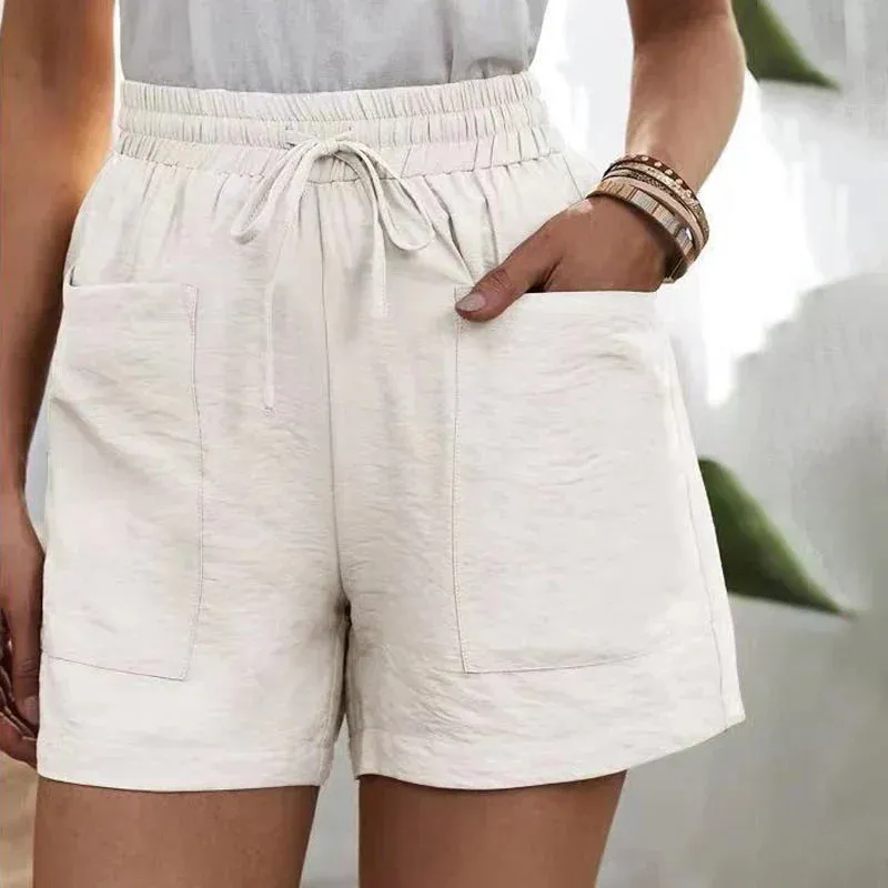 Ivyshape | Casual Shorts With Pockets