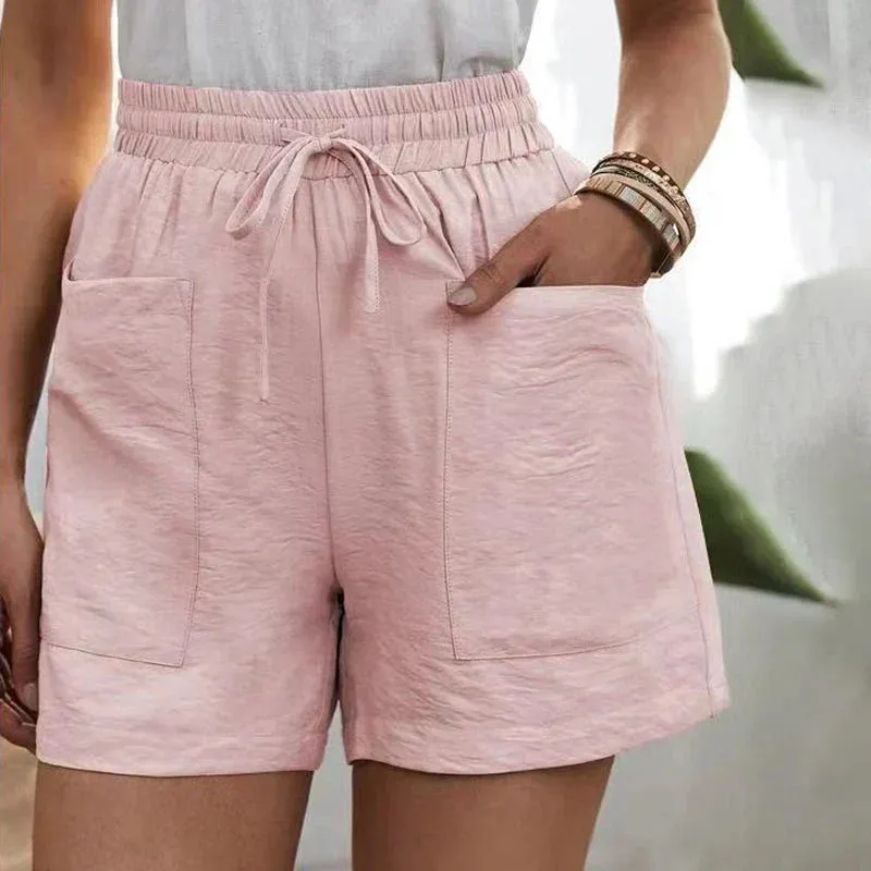 Ivyshape | Casual Shorts With Pockets