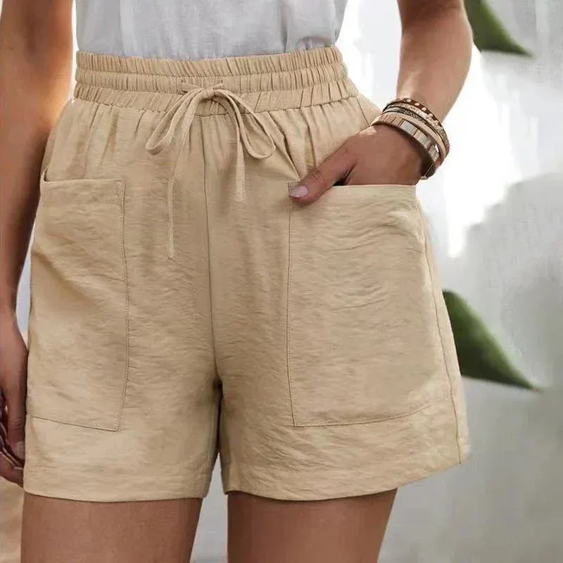 Ivyshape | Casual Shorts With Pockets