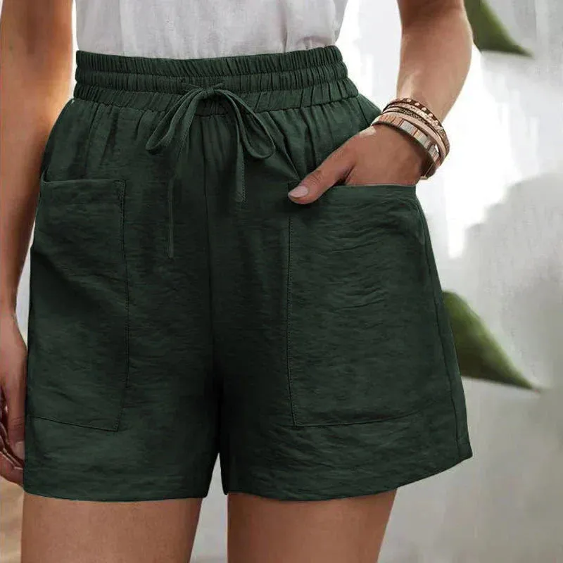 Ivyshape | Casual Shorts With Pockets