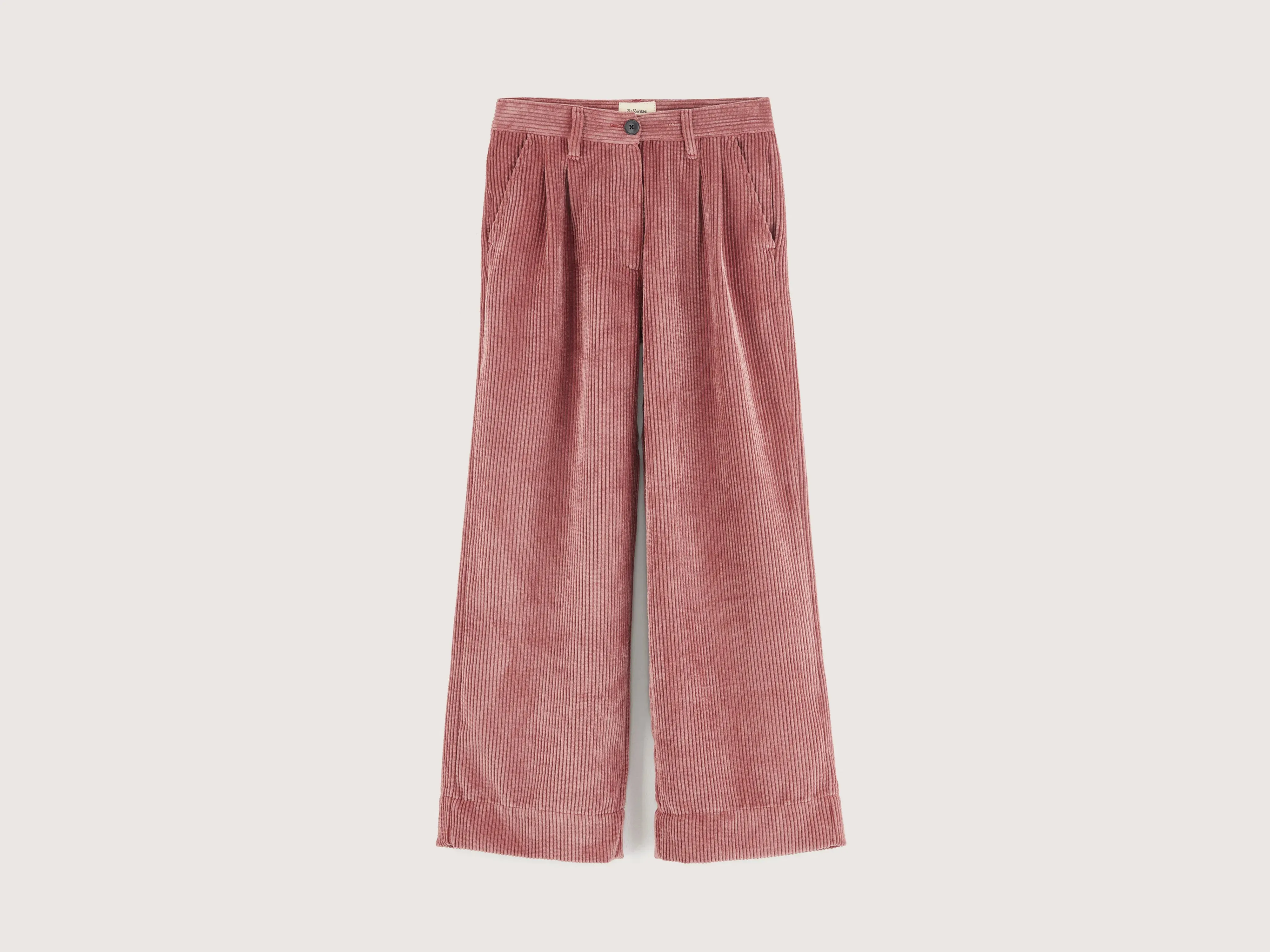 Katie corduroy trousers (242 / G / LYCHEE)