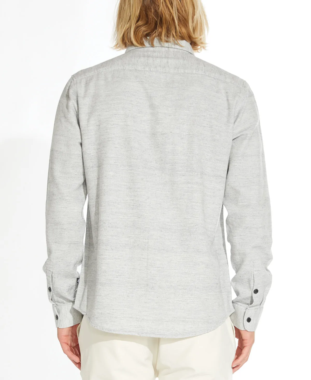 Kelvin Textured Shirt (Heather Gray)