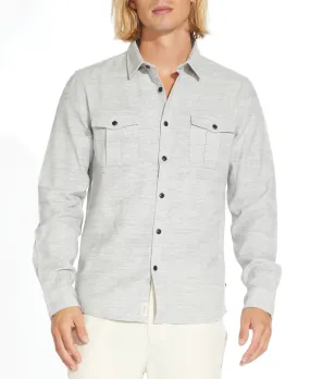 Kelvin Textured Shirt (Heather Gray)