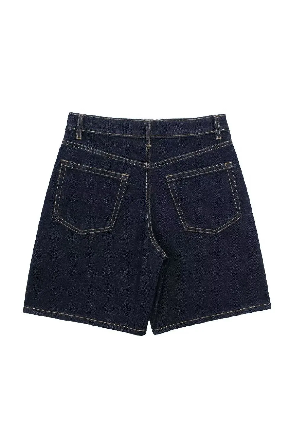 'Lily' Mid-rise Denim Casual Shorts