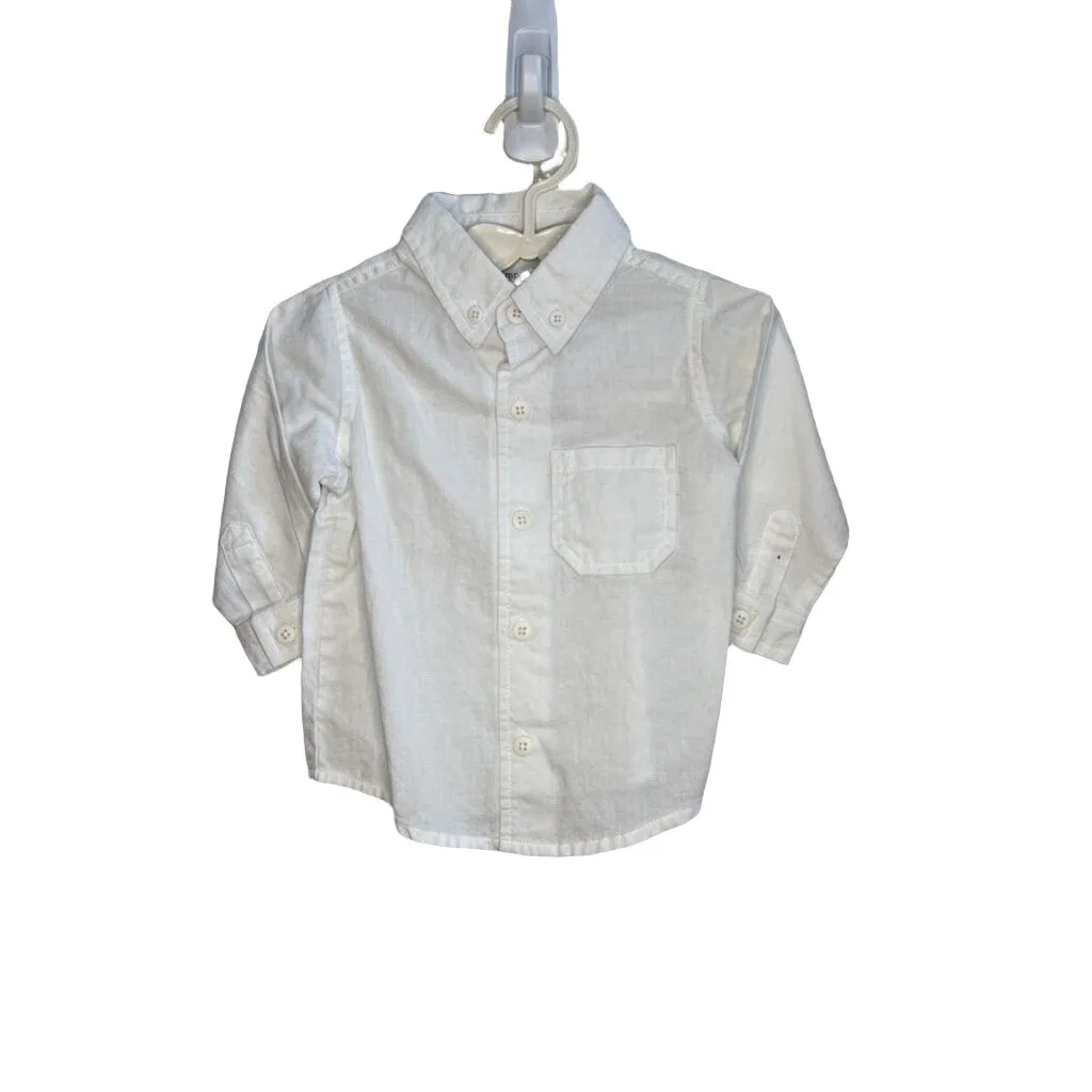 LS Button Up Collared Shirt