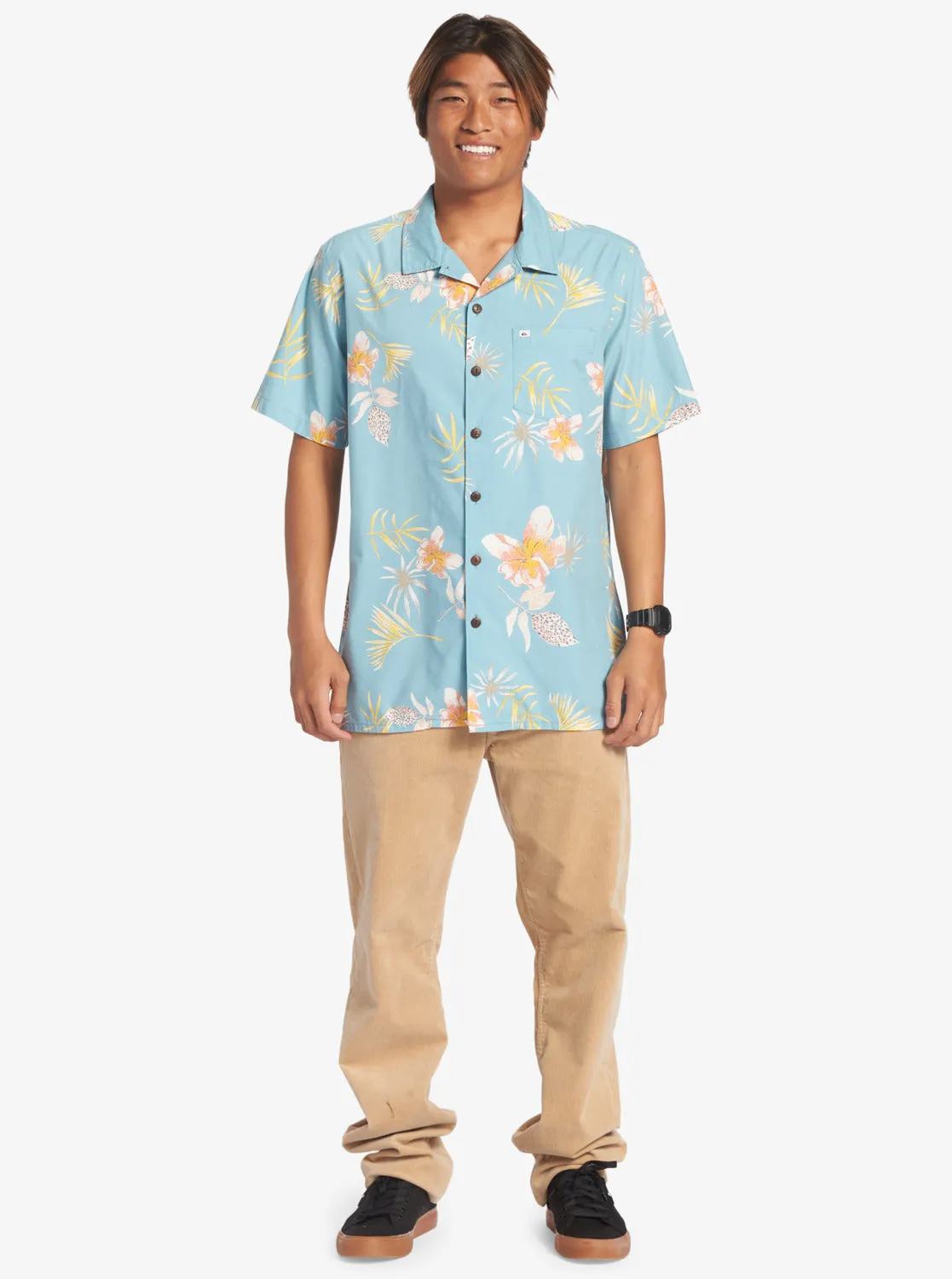 Quiksilver Tropical Floral SS Woven