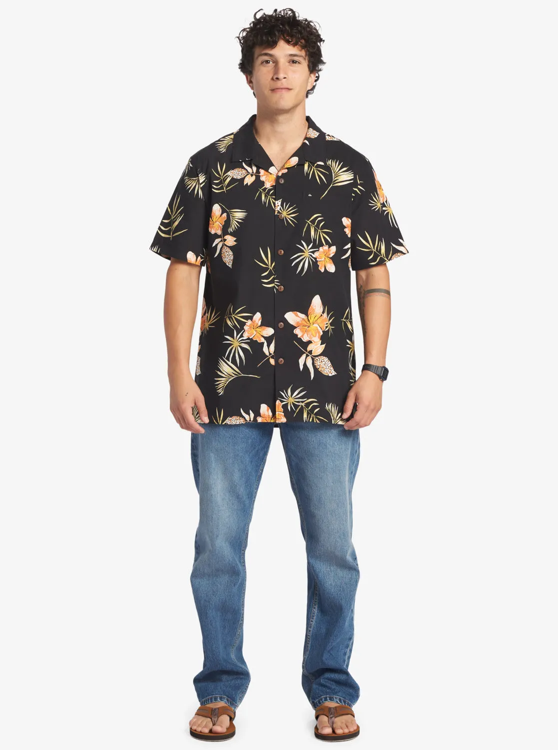 Quiksilver Tropical Floral SS Woven