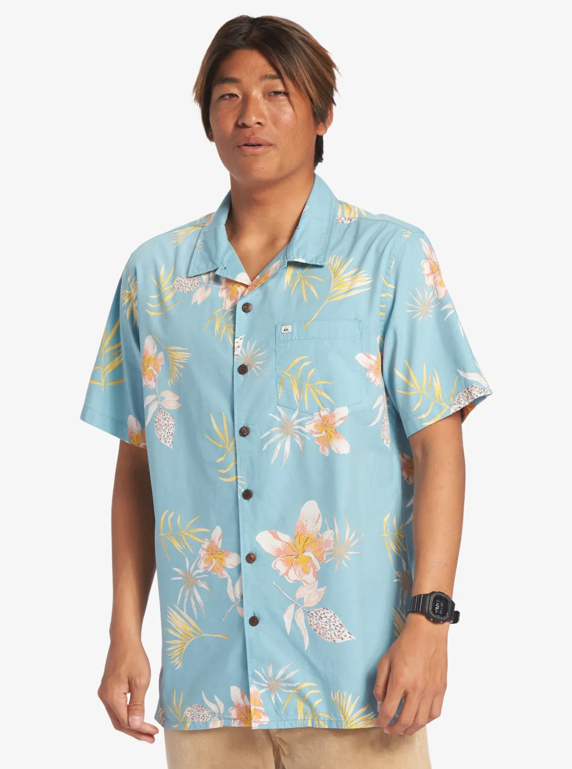 Quiksilver Tropical Floral SS Woven