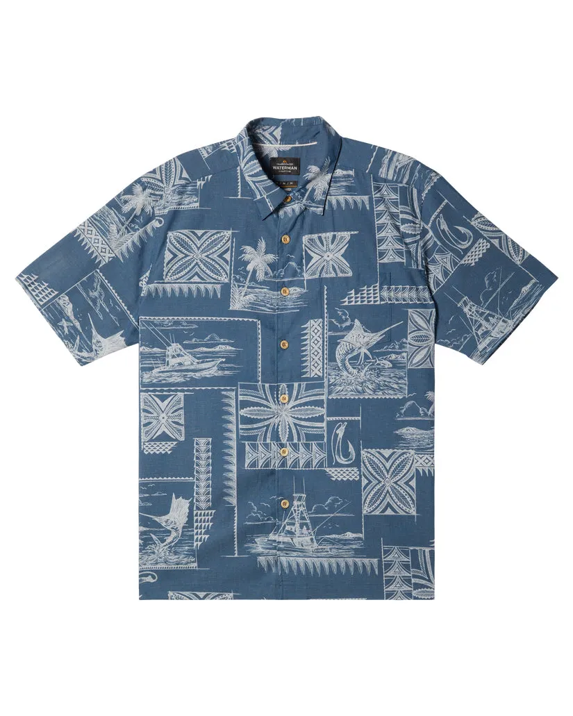 Quiksilver Waterman Bill Fish SS Woven