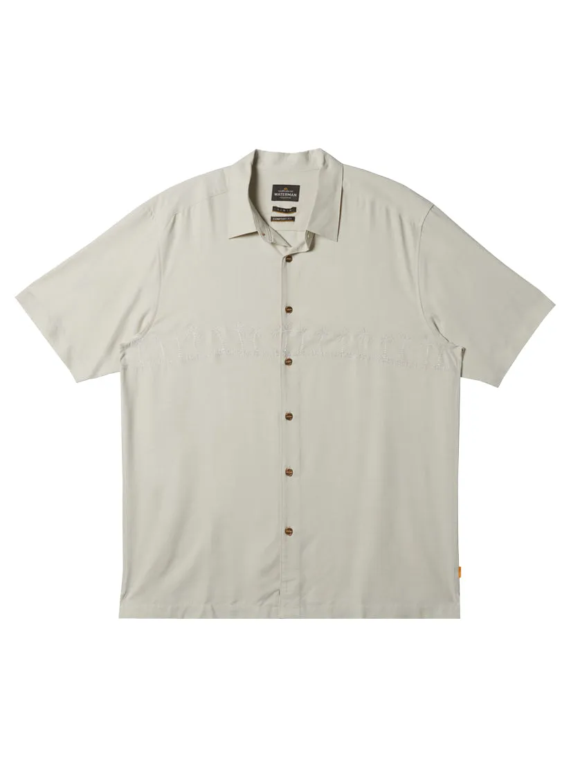 Quiksilver Waterman Tahiti Palms SS Woven