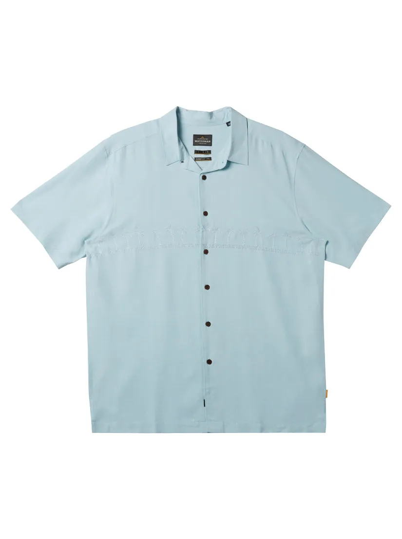 Quiksilver Waterman Tahiti Palms SS Woven