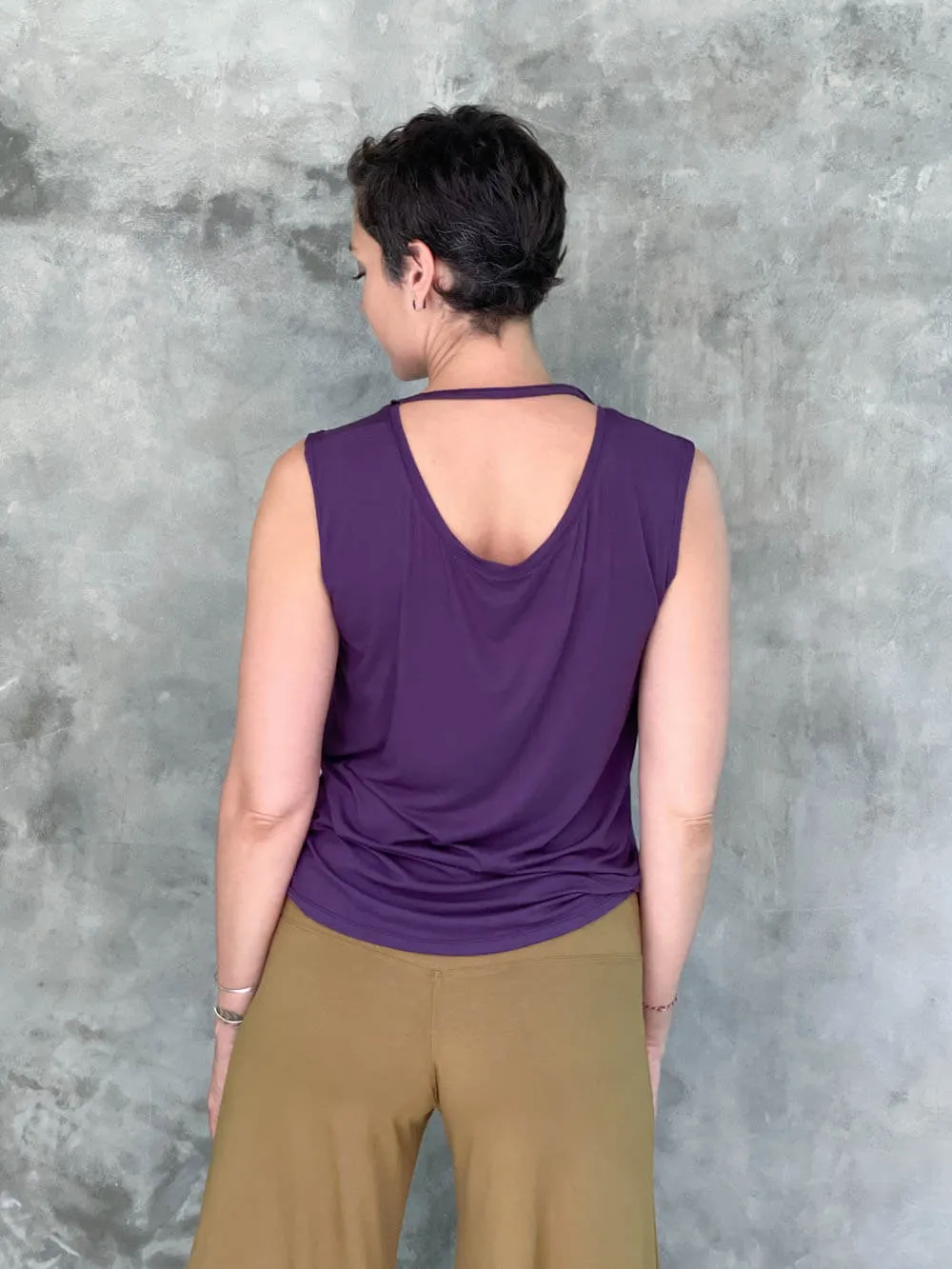 Reversible Ruched Tank Top