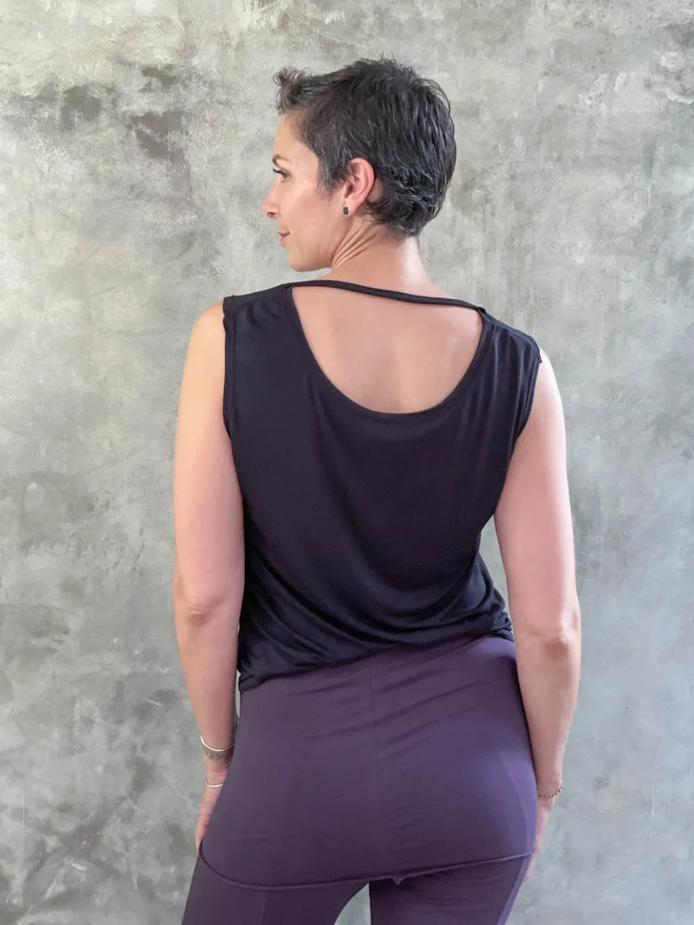 Reversible Ruched Tank Top