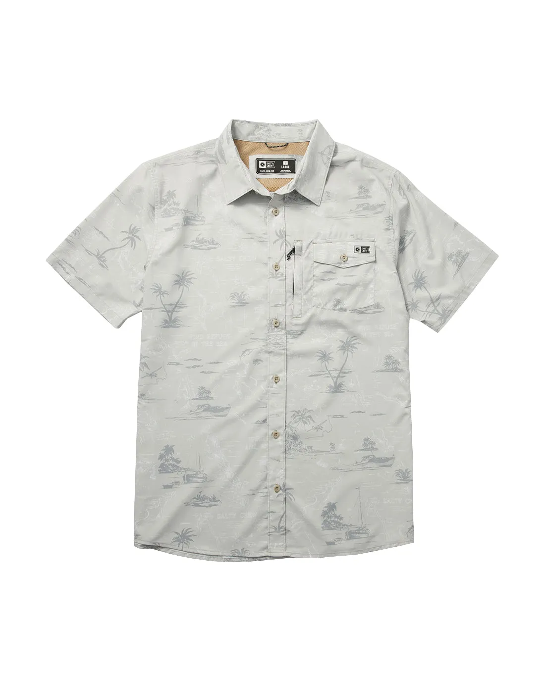 Salty Crew Seafarer SS Tech Woven