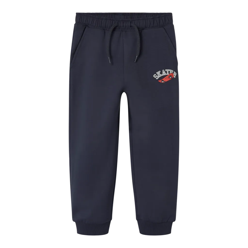 Skater Motif Sweat Pants