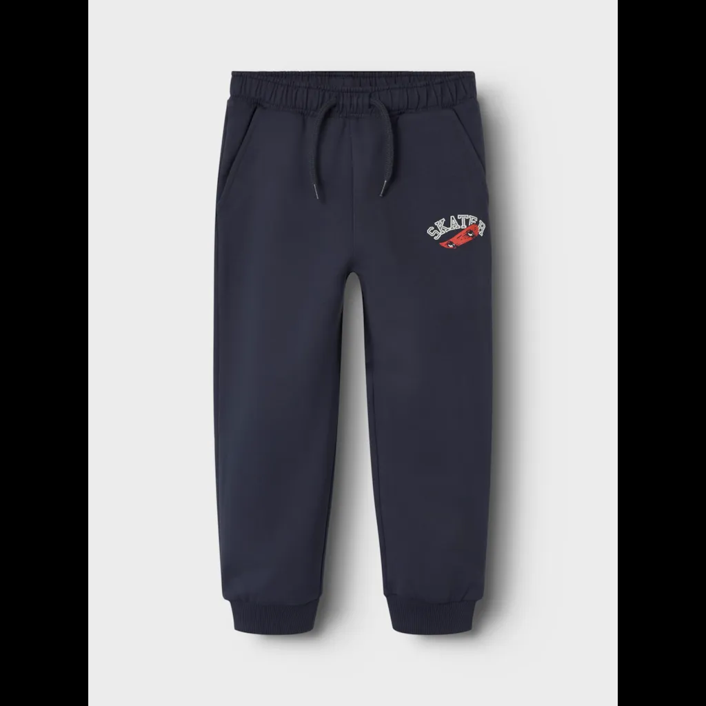 Skater Motif Sweat Pants