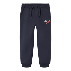 Skater Motif Sweat Pants