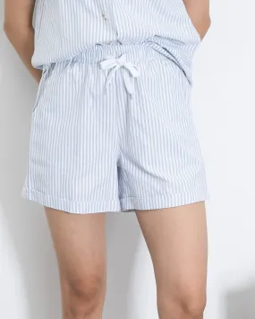 Stripes Drawstring Casual Shorts (Stripes)