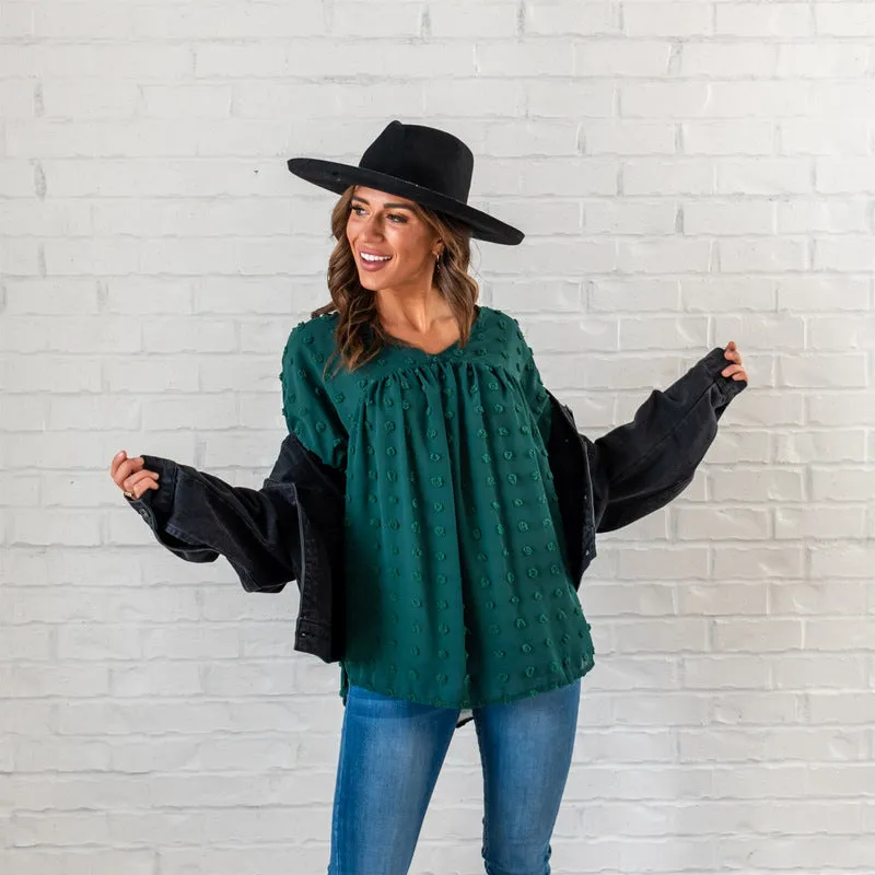 The Dottie Top: Green