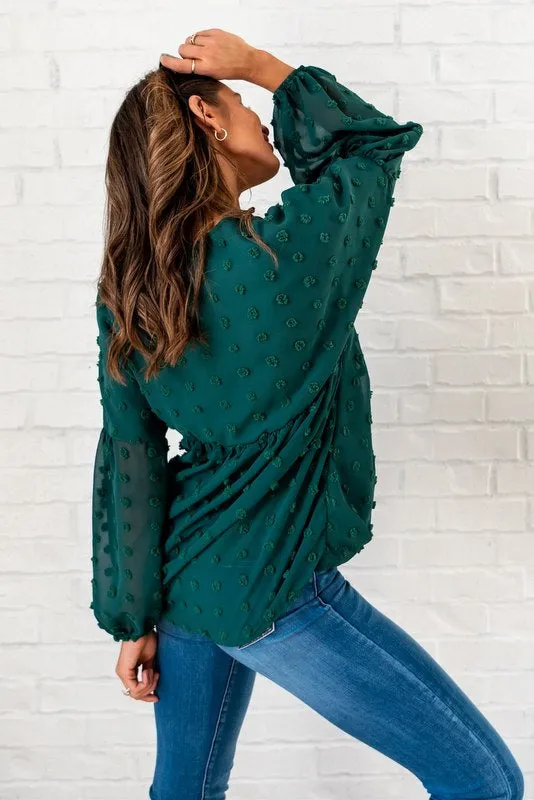 The Dottie Top: Green