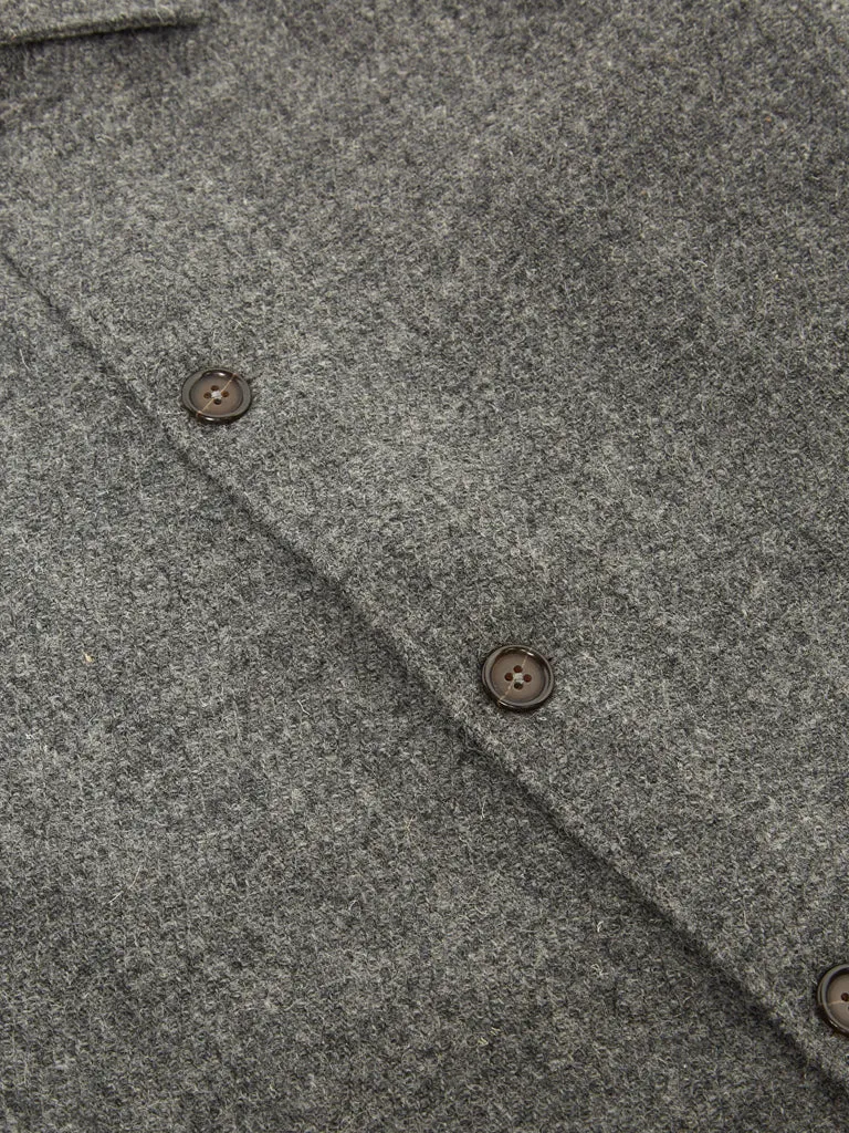 Universal Works Harris Tweed Easy Jacket in Grey