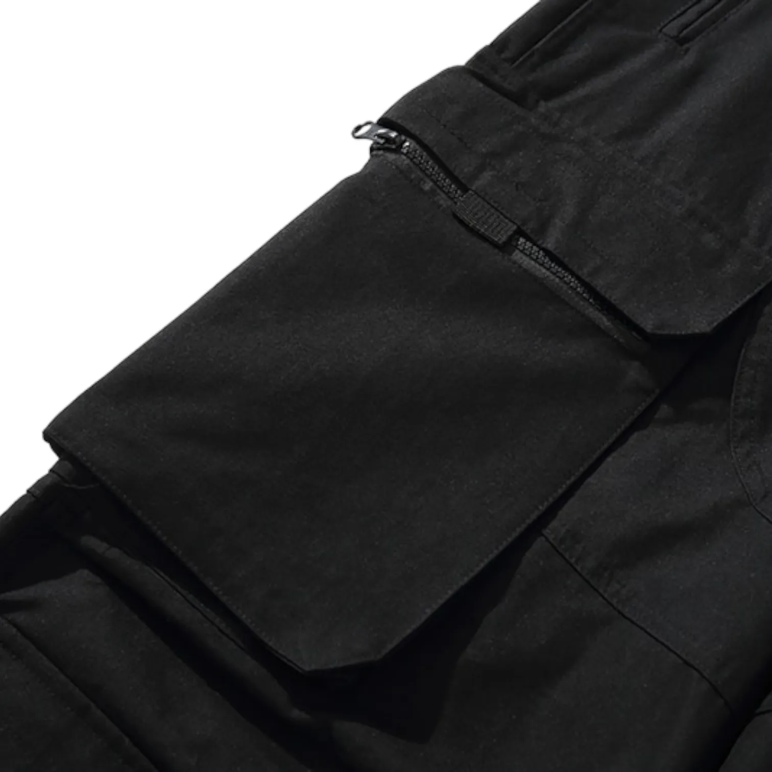 Wide leg cargo pants with 3-D pockets